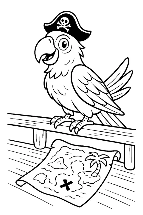 Papuga pirata — Drukuj PDF