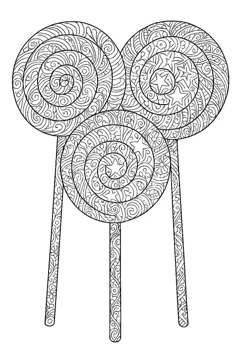 Ozdobne lizaki — Drukuj PDF