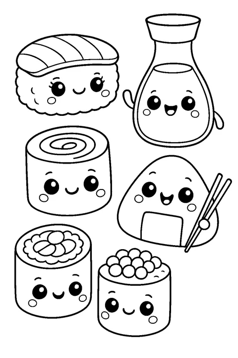 Impreza sushi — Drukuj PDF
