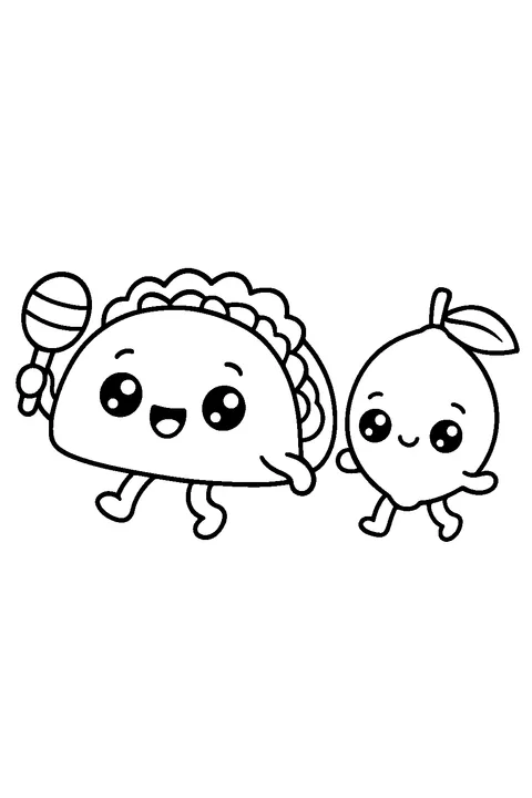 Taco fiesta — Drukuj PDF