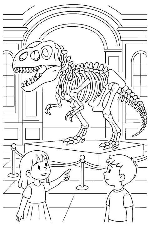 Muzeum dinozaurów — Drukuj PDF