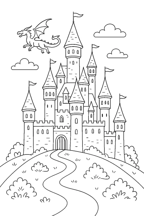 Zamek na wzgórzu — Drukuj PDF