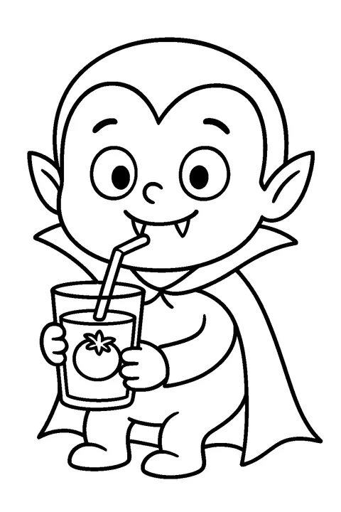 Mały wampir — Drukuj PDF