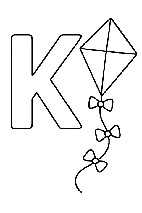 Litera K jak latawiec — Drukuj PDF