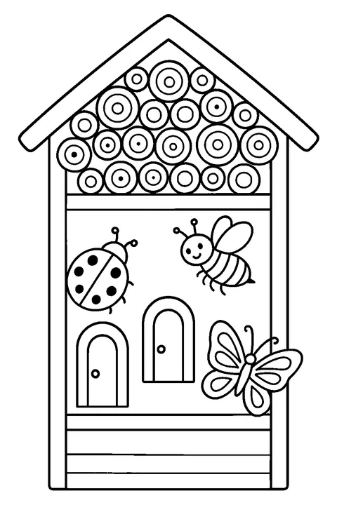 Hotel dla owadów — Drukuj PDF