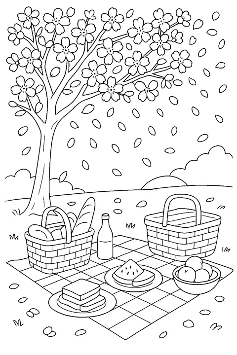 Piknik pod wiśniami — Drukuj PDF