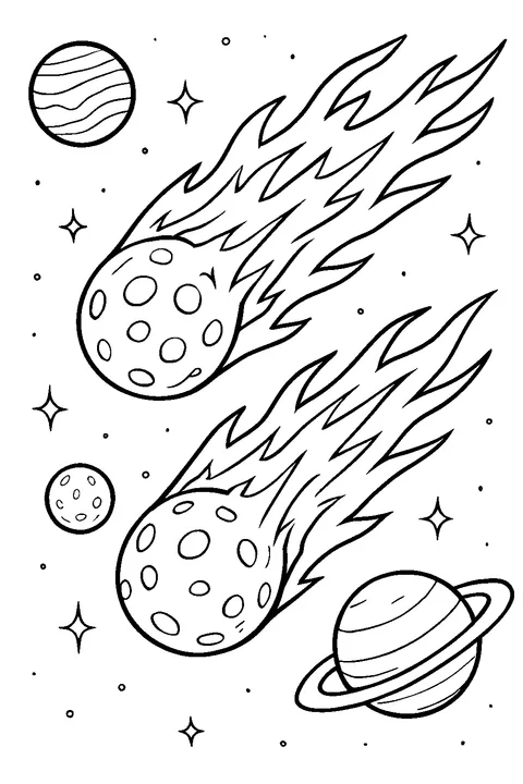 Wyścig komet — Drukuj PDF